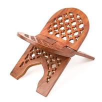 Medinis knygų laikiklis Vitrinos stovas Sulankstomas religinės maldos Rehal 30,48 cm