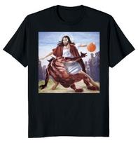 Jesus Crossing Up The Devil Unisex T-shirt S
