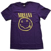 Nirvana Geltona Šypsena Unisex Marškinėliai S