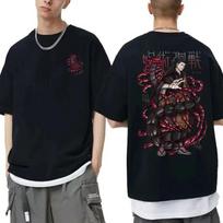 Anime Jujutsu Kaisen Geto Suguru Graphic T-shirt Unisex's High Quality Pure Cotton Short Sleeve Tees Unisex Women Casual Unisexga Tshirt L