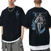 Anime Jujutsu Kaisen Nanami Kento Graphic Tshirt Unisex Unisexga Fashion Vintage T-shirt Tops Short Sleeve Unisex Hip Hop Oversized Tees L