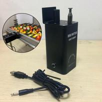 BBQ Motor 8RPM 3W Rotisserie skrudinimo įrankis su USB kabeliu ant grotelių