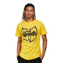 Wu Tang Clan Lašantis Logotipas Geltonas Unisex Marškinėliai S