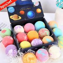 Vonios bombos moterims Dovana 9vnt./rinkinys Natūrali nuostabi Fizz Effect Bomba burbulinei SPA voniai Nuostabi dovana moteriai, žmonai, merginai, mamai 9pcs/set