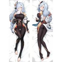 Genshin Impact Shenhe Cosply apkabinantis kūno pagalvės užvalkalas Anime Dakimakura pagalvės užvalkalas ilgas pagalvėlės užvalkalas Peach40X120CM