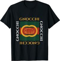 Gnocchi marškinėliai Gnocchi Aukštoji mada Gnocchi makaronai Parodija Unisex marškinėliai S