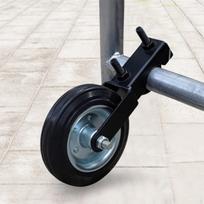 Vartų ratas Tvora Lengvai montuojami Pasukami ratukai Ratuko pagalbininkas metalui