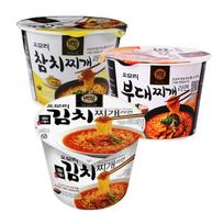 Paldo & Ottugi Omori troškinys Ramen taurėje (3 skirtingų skonių pakuotės) 1