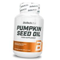 Moliūgų sėklų aliejus, BioTech (JAV)  (71084021) 60softgels