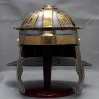 Royal Handicraft senovinio plieno ir žalvario reprodukcija Romos Gall Centuriono šalmas