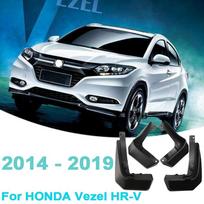 Automobilio purvasaugiai, skirti HONDA Vezel HR-V HRV 2014 2015 2016 2017 2018 purvasargių purslų apsaugai sparnų purvasaugiams black