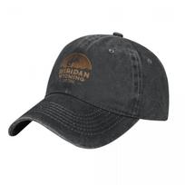 Sheridan Wyoming Wild West Cowboy Cap Cowboy Hat Sunscreen Cap male Men golf wear Women's