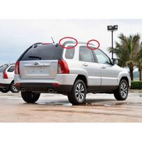 1vnt Stogas Bagažo bagažinės apsauga Juodos spalvos plastikinis dangtelis kiniškam KIA SPORTAGE SUV auto varikliui front - left black