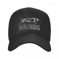 Belgijos aviganio malinua beisbolo kepurė Unisex moterims, suasmenintos reguliuojamos suaugusiųjų Mechelaar šunų tėčio kepuraitės lauke Adjustable Cap