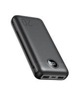 Atsarginis maitinimo šaltinis ("Power Bank") Išorinė baterija POWER BANK VEGER (L20S) 20000mAh (2xUSB 1xType-C QC3.0 20W) juoda