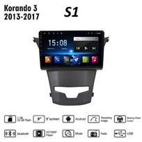 Belaidis 2Din Android 11 automobilio radijas, skirtas SsangYong Korando 3 Actyon 2 2013-2017 Multimedijos grotuvas GPS navigacija WIFI 1+16GB