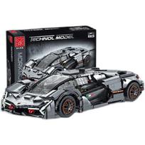 Techninis Lambo Terzo Millennio Koncepcinis lenktyninis automobilis Statybinis blokas Modelis Super sportinė transporto priemonė Surenkamos plytos Žaislai berniukams Dovanos
