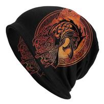viking Beanie Thin Skullies Beanies Caps Viking Jewelry Hat Sport Sports Bonnet Hats for Unisex WoUnisex One Size brown