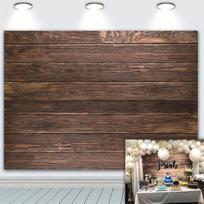 Retro Wood Wall Background Farm Wooden Floor Backdrop Western Cowboy Birthday Party Decoration Photography Photo Props Vinyl W100*L75cm