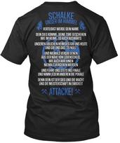 Schalke Mūsų Ribotas Mūsų Danguje Ataka Standartinis Unisex Marškinėlis S