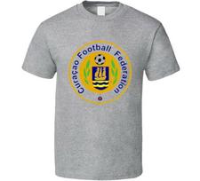 Kiurasao futbolo federacijos unisex marškinėliai S