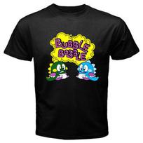 New Bubble Bobble NES Game Retro Black Size S to 5XL Unisex T-shirt S