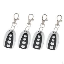 4x universalus nuotolinio valdymo pultas Garage Gate Fob 4 kanalų raktas