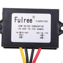 Konverteris Buck Modulis 20V-60V į 12V 5A 60W Išėjimo Galios Adapteris