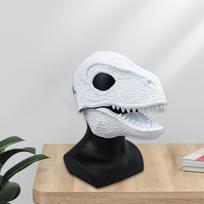 Dinozaurų kaukė galvos apdangalai Cosplay Helovino kostiumai Mieli gyvūno galvos Juokingi lateksas
