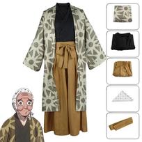 Haganezuka Hotaru Cosplay Kostiumas Anime Demon Slayer: Kimetsu No Yaiba Karnavalo Kostiumas Helovinas Kalėdinis Kostiumas Dovana Šalikas L