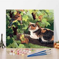 Namų dekoravimas Menas Drobė Skaičiai Aliejinė tapyba „Pasidaryk pats“ Tapyba pagal skaičius Skaitmeninė aliejinė tapyba 40x50cm no frame