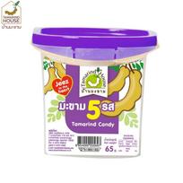 Tamarindo namas Tamarind saldainiai (Džiaugsmas į Širdį) 65 g. x 1 / 3 / 6 / 12 vnt - Tailandietiškas užkandis 65 g. x 1 pc