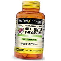 Pieno erškėčio ekstraktas, erškėtrožių silimarinas, Mason Natural 60 kaps (71529032) 60caps