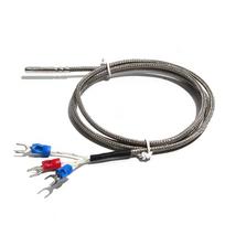 PT1000 Tikslaus terminio atsparumo ritinėlį formuojanti smūgiams atspari ugniai ekranuota viela orkaitės jutikliui 0.5M Cable length