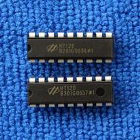 1 pora HT-12D HT12D/HT-12E HT12E ORIGINALUS IC Nuotolinio dekoderio kodavimo įrenginys HT12D + HT12E DIP-18 2Vnt.