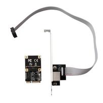 1 prievado žaidimų kortelė 2500Mbps MINI PCI-E Gigabit tinklo adapteris M.2 2.5G RJ45 LAN kortelė 10/100 / 1000Mbps