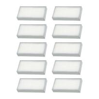 10 vnt. / partija Roboto dulkių siurblio dalys HEPA filtro pakaitalas Haier T322, GUTREND JOY 90 Pet FUN110