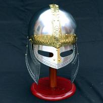 Viduramžių vikingų šalmas Norman nosies šalmas žalvarinis, tinkamas nešiojamas romėniškas šalmas Perfect Cosplay Armor Metal Šalmas