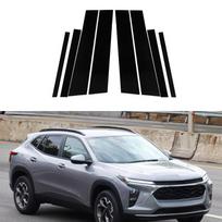 Chevrolet Trax 2024 poliruoti statramsčiai automobilio lango apdailos dangtelio BC kolonų lipdukai