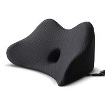 Memory Foam Travel Car Back Cushion Orthopedic Massage Seat Mat Chair Office Nap Pad Car Cushion Back juoda