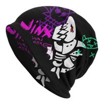 Jinx Was Her Arcane League of Legends Nuplaunamas šiltai Gaubtas Lauke Kasdieninės beanies Apsauginės Unisex Moteriškos kepurės One Size