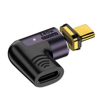USB-C magnetinis adapteris Type-C įkroviklis M/F keitiklis PD 140w įkrovimas 40Gbps duomenų perdavimas 8K60Hz vaizdo įrašo TypeC įrenginiams