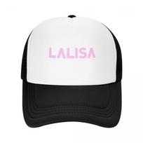 LALISA Baseball Cap Trucker Hat Icon Streetwear Cap Female Unisex'S white