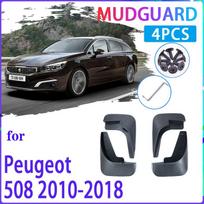 4 vnt Automobilių purvasaugiai Peugeot 508 SW 508sw 2010~2018 2011 2012 2013 Purvasargiai Purvasaugiai Sparnai Purvasaugiai Auto gray
