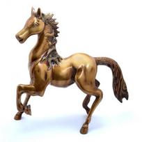 Žalvarinis bėgimo žirgų demonstravimas 30,48 cm