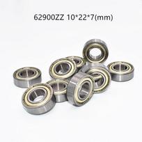 Guoliai 10 vnt. 62900ZZ 10*22*7(mm) Metalinis sandarinimas