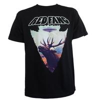 Raudonas Kūlis Grupė Vietinis Strėlės Antgalis Briedžio Logotipas Unisex Marškinėliai Vasaros Atsitiktiniai Unisex Marškinėliai Geriausiai Pardodamas S