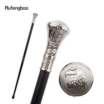 Baltojo erelio vanago galvos totemo reljefas vaikščiojimo lazda, madinga lazda Gentleman Crosier Knob vaikščiojimo lazda 93 cm