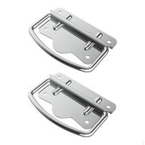 2 vnt. Sulankstomos rankenos, Spintelės kėlimo žiedai Traukimo rankena Aparatūros įrankių priedai Metalinės sulankstomos 8cmx5.5cm