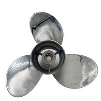 Valties sraigtas 10 1/4x11, tinkamas Suzuki pakabinamam varikliui DF25-30 4 taktų 3 peilių nerūdijančio plieno 10 dantų OEM NR.: 58100-96420-019 10,25x11 SSS3101014x11RH
